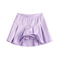 Плиссированная юбка-понте для девочек 4–12 лет Jumping Beans Jumping Beans, светло-фиолетовый