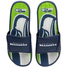 Молодежные гелевые шлепанцы FOCO Seattle Seahawks Unbranded