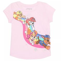 Радужная футболка Jumping Beans Paw Patrol для маленьких девочек и малышей Jumping Beans