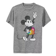 Брюки с изображением Микки Мауса и друзей Disney для мальчиков 8–20 лет, футболка с рисунком и рисунком «Микки тай-дай» Disney
