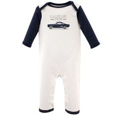 Хлопковый комбинезон Hudson Baby Infant Boy, 3 шт., Classic Car Hudson Baby