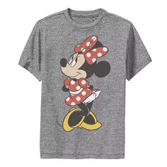 Винтажная футболка с изображением Минни Маус для мальчиков 8–20 лет Disney&apos;s Minnie Pose Performance Disney