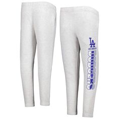 Флисовые брюки Youth Ash Los Angeles Dodgers Game Time Outerstuff