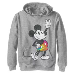Брюки Disney&apos;s Mickey Mouse &amp; Friends для мальчиков 8–20 лет с Микки Тай-Дай и флисовым рисунком с портретом Disney