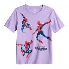 Детская футболка Jumping Beans с изображением Человека-паука Marvel 4–12 лет Disney/Jumping Beans