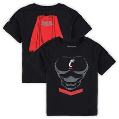 Черная футболка Super Hero для малышей Champion Cincinnati Bearcats Champion
