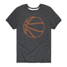Баскетбольная футболка для мальчиков 8–20 лет Licensed Character, серый