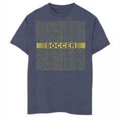 Футбольная футболка Fifth Sun Summer 2020 для мальчиков 8–20 лет с графическим текстом и текстом Fifth Sun