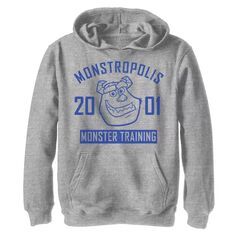Пуловер с капюшоном Monstropolis 2001 для мальчиков Disney/Pixar Monsters University 8–20 Disney / Pixar