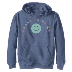 Флисовый пуловер с капюшоном и рисунком Fifth Sun Happy To Be Me для мальчиков 8–20 лет Licensed Character