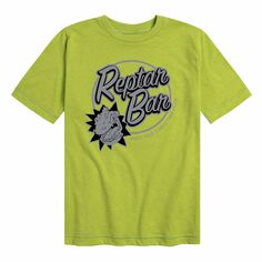 Футболка с рисунком Rugrats Reptar Bar для мальчиков 8–20 лет Nickelodeon