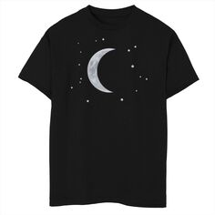 Футболка с карманом и рисунком Crescent Moon Starry Night для мальчиков 8–20 лет Licensed Character