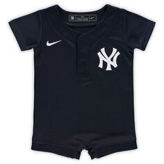 Темно-синий официальный комбинезон из джерси Nike New York Yankees для новорожденных и младенцев Nike