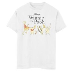Футболка Disney&apos;s Winnie The Pooh с графическим рисунком для мальчиков 8–20 лет Disney