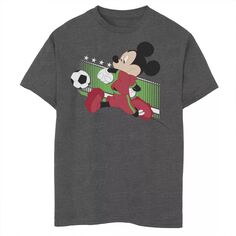Футбольная футболка Disney&apos;s Mickey Mouse для мальчиков 8–20 лет, Португалия Licensed Character