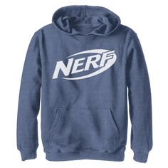 Толстовка с простым логотипом Nerf для мальчиков 8–20 лет Nerf