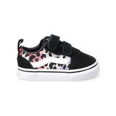 Детские туфли Vans Ward V с леопардовым принтом Vans