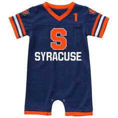 Темно-синий комбинезон Colosseum для новорожденных и младенцев Syracuse Orange Bumpo Football Colosseum
