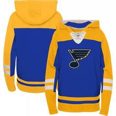 Пуловер с капюшоном на шнуровке Youth Blue St. Louis Blues Ageless Revisited Home Outerstuff