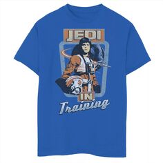 Футболка с плакатом и графическим рисунком «Люк Джедай на тренировке» для мальчиков 8–20 лет в стиле ретро «Звездные войны» Star Wars