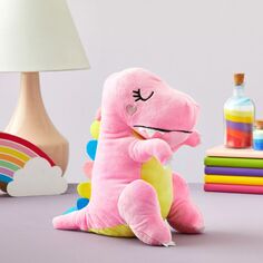 Маленькая розовая плюшевая игрушка-динозавр для подарков, 10 штук в чучеле динозавра Blue Panda