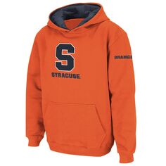 Пуловер с капюшоном и большим логотипом Youth Stadium Athletic Orange Syracuse Orange Unbranded