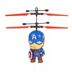 World Tech Toys Marvel Капитан Америка Летающая фигурка Вертолет World Tech Toys