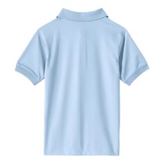 Рубашка-поло Rapid Dry для школьной формы Lands&apos; End для детей 2–20 лет Lands&apos; End, белый
