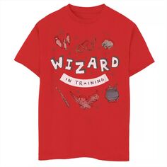 Футболка Wizard In Training для мальчиков 8–20 лет с графическим рисунком Harry Potter