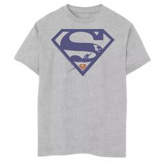 Синяя футболка с логотипом и рисунком Супермена для мальчиков 8–20 лет DC Fandome DC Comics