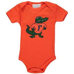 Боди с большим логотипом Infant Orange Florida Gators Unbranded