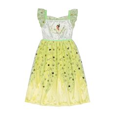 Фэнтезийная ночная рубашка принцессы Диснея для маленьких девочек &quot;Love Princess Tiana&quot; Disney