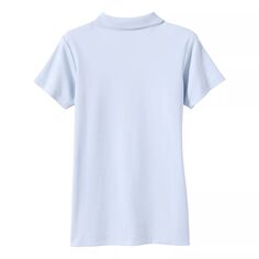 Женская рубашка-поло в школьной форме Lands&apos; End для девочек 2–20 лет Lands&apos; End, белый