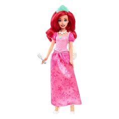 Принцесса Диснея готовится к кукле Ариэль от Mattel Mattel