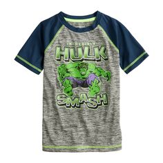 Футболка Jumping Beans The Incredible Hulk Active для мальчиков 4–12 лет Jumping Beans