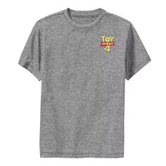 Футболка с логотипом фильма Disney Pixar «История игрушек 4» для мальчиков 8–20 лет с левым нагрудным карманом Disney