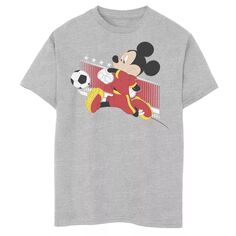Футбольная футболка с рисунком Микки Мауса Disney для мальчиков 8–20 лет, Бельгия Licensed Character