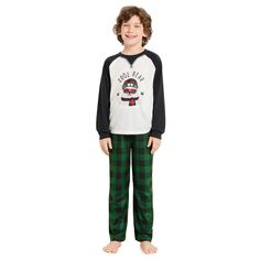 Пижамный комплект Jammies For Your Families для мальчиков 8–20 лет Beary Cool «Cool Bear» от Cuddl Duds Cuddl Duds