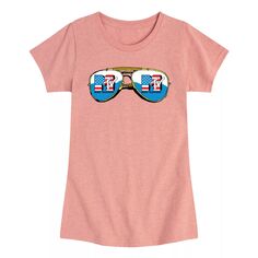 Солнцезащитные очки Americana с логотипом MTV для девочек 7–16 лет. Футболка с рисунком. Licensed Character