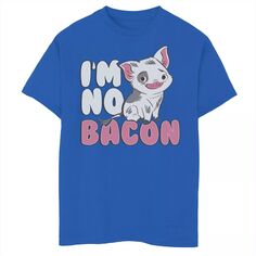 Милая футболка с рисунком «Я не бекон» для мальчиков 8–20 лет Disney&apos;s Moana Disney