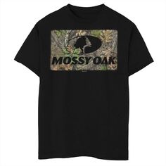 Футболка с камуфляжным логотипом Mossy Oak Forest для мальчиков 8–20 лет Mossy Oak