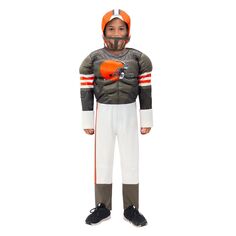 Молодежный костюм коричневого цвета Cleveland Browns Game Day Unbranded