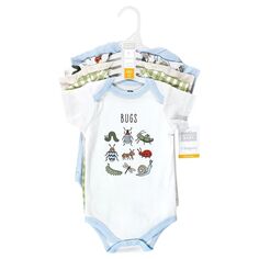 Детские хлопковые боди унисекс Hudson Baby, 5 шт. Hudson Baby