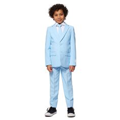 Однотонный костюм OppoSuits для мальчиков 2–8 лет OppoSuits, синий