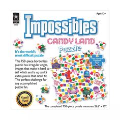BePuzzled Головоломка Hasbro Impossibles Candyland BePuzzled