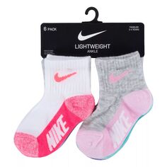 Комплект из 6 носков Nike до щиколотки для малышей/малышей Nike