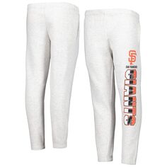 Флисовые брюки Youth Ash San Francisco Giants Game Time Outerstuff