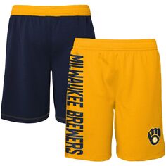 Молодежные шорты Milwaukee Brewers Oh Yeah Outerstuff