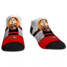 Молодежные носки Rock Em Носки с талисманом Ottawa Senators Walkout Unbranded