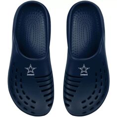 Молодежные сабо FOCO Navy Dallas Cowboys Sunny Day Unbranded